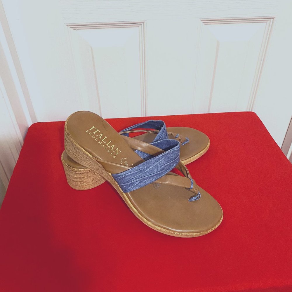 Wedge Thong Sandal